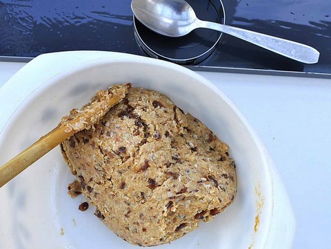 biscuits noix de coco raisins