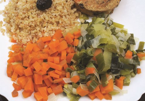 recette poireau carottes vapeur