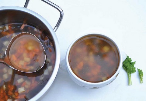 recette soupe carottes céleri