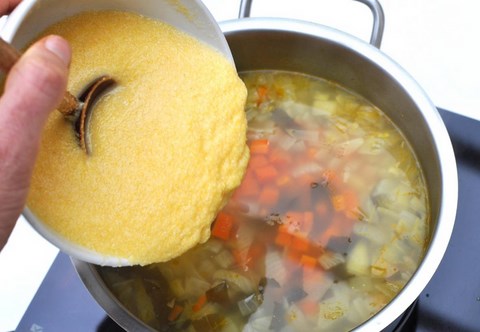 recette soupe au maïs