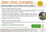 conseils pour bien digérer
